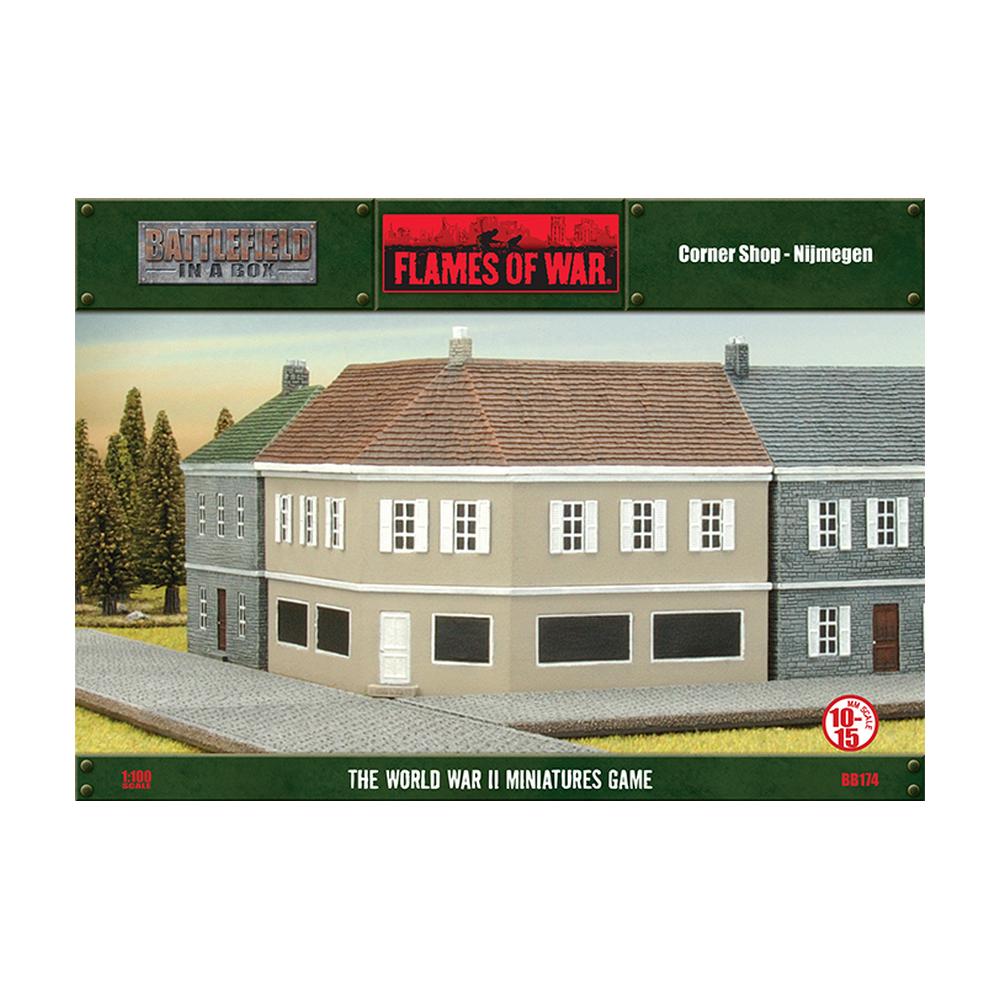 Flames of War: Corner Shop - Nijmege (Painted Terrain)