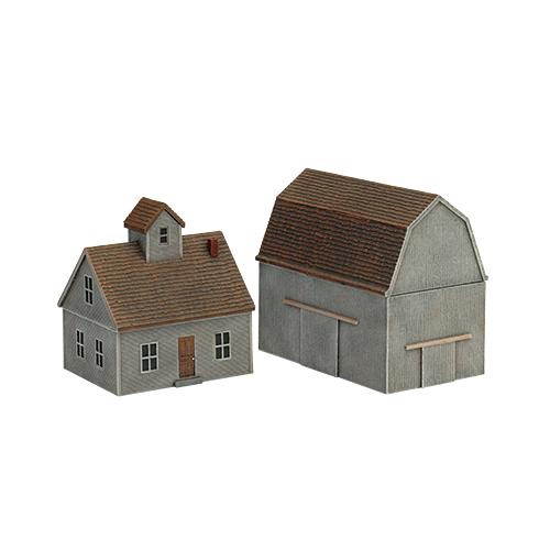 Battlefield in a Box: Farm House & Barn - Reims