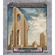 Gothic Battlefields - Broken Façade - Sandstone (x2) 30mm