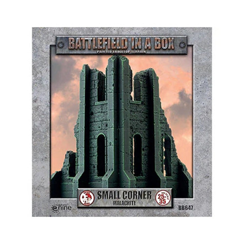 Gothic Battlefields: Small Corner Ruins - Malachite (x2)