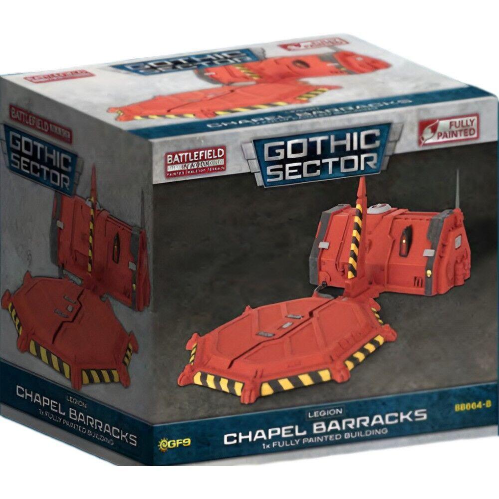 Gothic Sector: Legion Chapel Barracks Red Paint Scheme (x1)