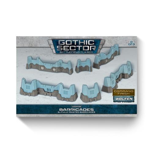 Gothic Sector: Legion Defensive Walls Alternate Paint Scheme (x6)