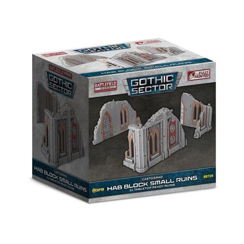 Gothic Sector: Castograd Hab Block Small Ruins (x3)