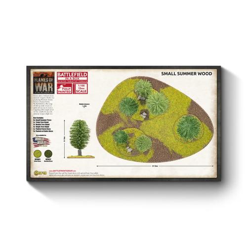 Battlefield in a Box: Essentials: Small Summer Wood (x1)