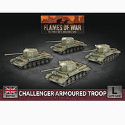 Flames Of War: British Challenger Armoured Troop