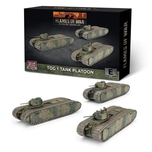 Flames of War: British - TOG I Tank Platoon (x3)