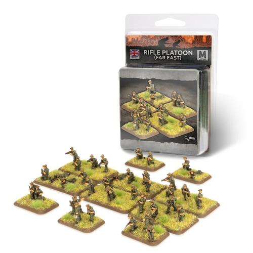 Flames of War: British - Rifle Platoon (Far East)
