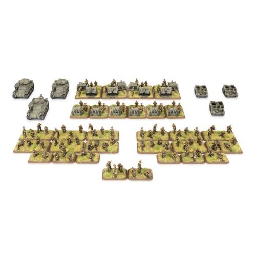 Flames of War: Britanniques - Offre groupée d'armée "Compagnie de fusiliers britanniques d'Extrême-Orient"