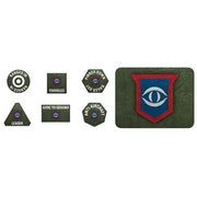 Flames of War: Guards Armoured Division Tokens (x20) & Objectives (x2)