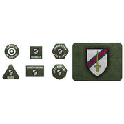 Flames of War: 6th Guards Tank Brigade Tokens (x20) & Objectives (x2)