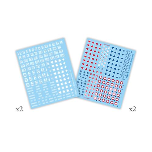 Flames of War: French Decal Set