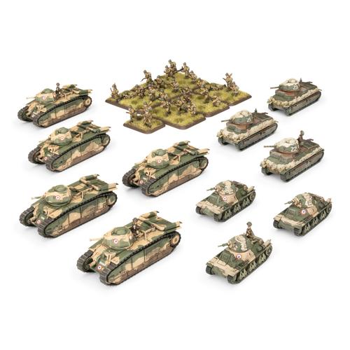 Compagnie de combat française de chars B1 bis (plastique)