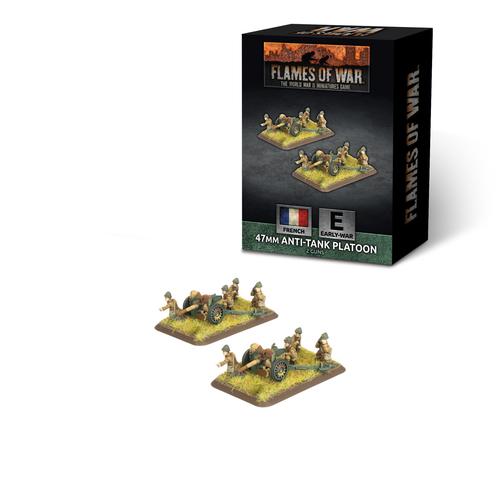 Flames of War: French - APX 47mm mle 1937 Anti-tank Platoon (x2 guns)