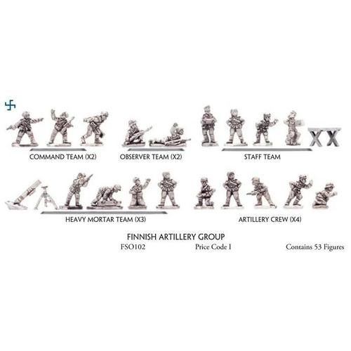 Flames of War: Finnish - Artillery Group