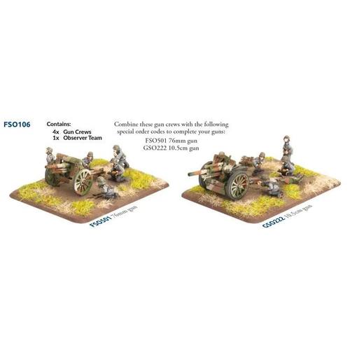 Flames of War: Finnish - Artillery Crew