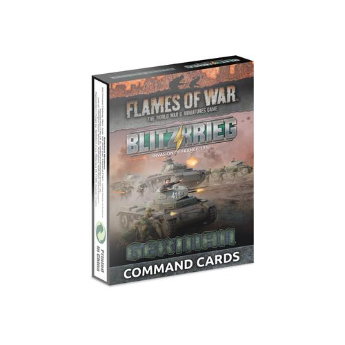 Flames of War: Blitzkrieg German Command Cards (x39 cards) - Limited Edition