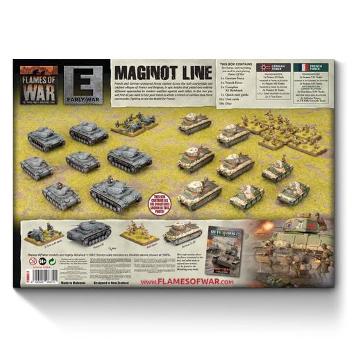 Flames of War: Maginot Line - German vs French Starter Set (Plastic)
