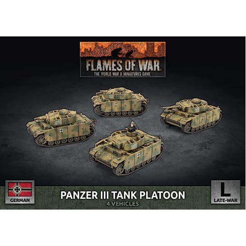 Flames of War: Panzer III (Late) Platoon