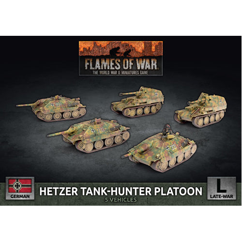 Hetzer Tank-Hunter Platoon (Plastic)
