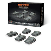 Flames of War: German - Panzer I Platoon (x5 Plastic)
