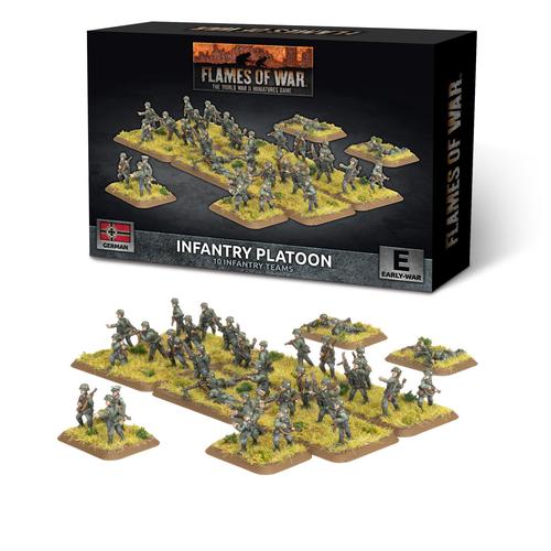 Flames of War: German - Grenadier Platoon (Early, Plastic)