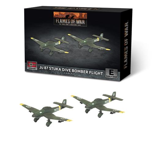 Flames of War: German - JU 87 Stuka Dive Bomber Flight (x2)