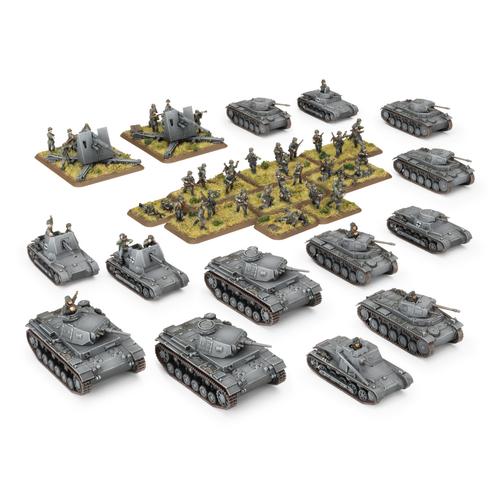 Flames of War : Compagnie de Chars Légers Allemands (Plastique)