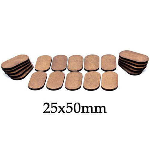GF9 Econo Bases 25x50mm (x20)