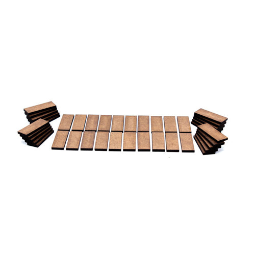 GF9 Econo Bases 50x100mm (x5)