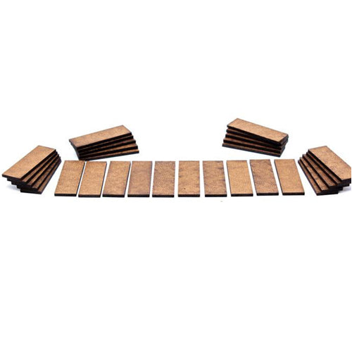 GF9 Econo Bases 25x75mm (x20)