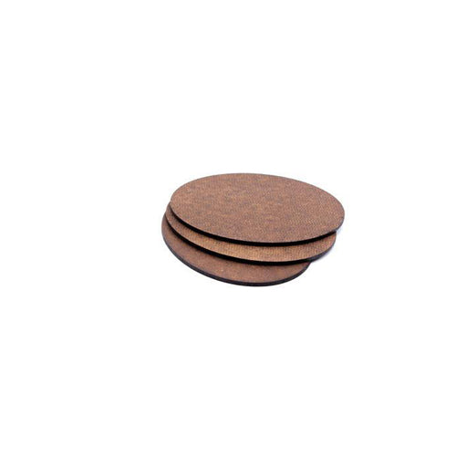 GF9 Econo Bases 120x92mm Oval (x3)