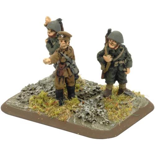 Flames of War: Greek - Etaireia Pezikoy HQ