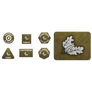 Flames of War: 716. Infantry Division Tokens (x20) and Objectives (x2)