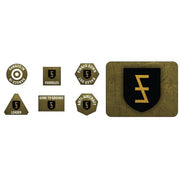 Flames of War: 13. Panzerdivision Feldherrnhalle Tokens (x20) & Objectives (x2)
