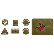 Flames of War: 505. Schwere Panzerabteilung Tokens (x20) & Objectives (x2)
