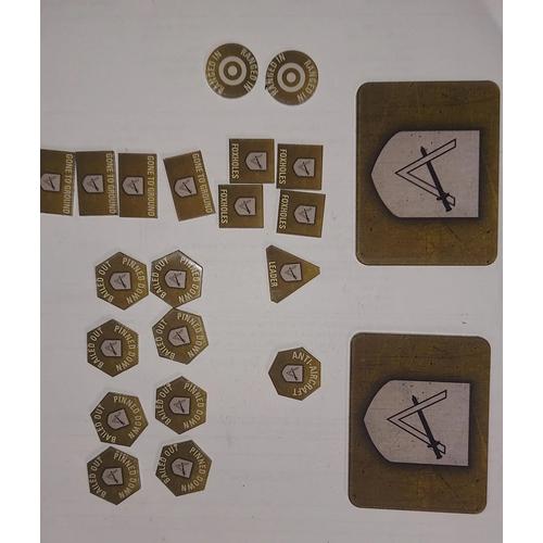 Flames of War: 277. Volksgrenadierdivision Tokens (x20) & Objectives (x2)