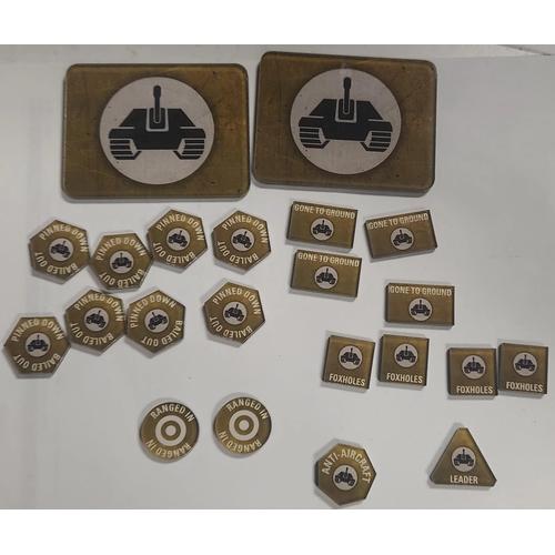Flames of War: 559. Schwere Panzerjagerabteilung Tokens (x20) & Objectives (x2)