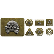 Flames of War: Panzerdivision "Clausewitz" Tokens (x20) & Objectives (x2)
