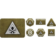 Flames of War: Panzerdivision "Muncheberg" Tokens (x20) & Objectives (x2)