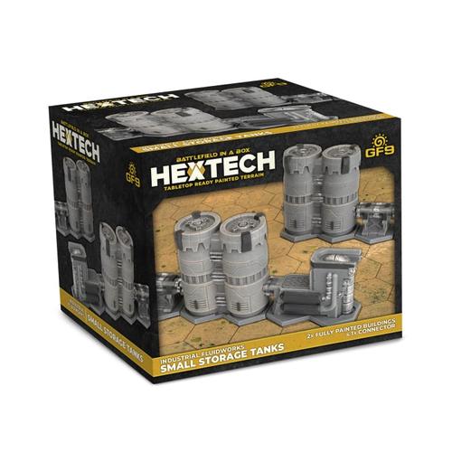 Hextech: Industrial Fluidworks - Small Storage Tanks (x2)