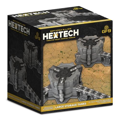 Hextech: Industrial Fluidworks - Large Storage Tanks (x2)