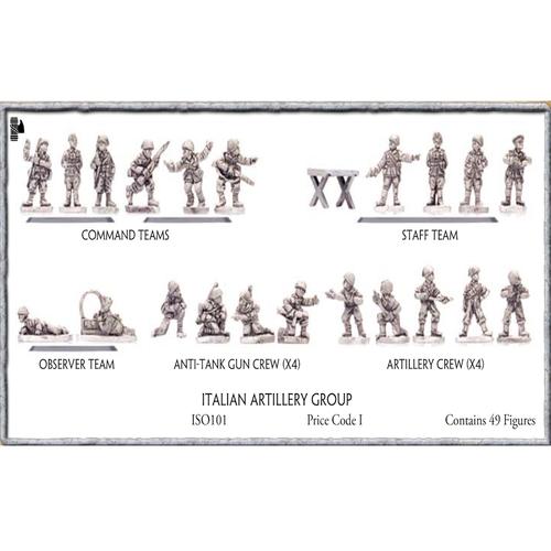 Flames of War: Italian Artillery Group