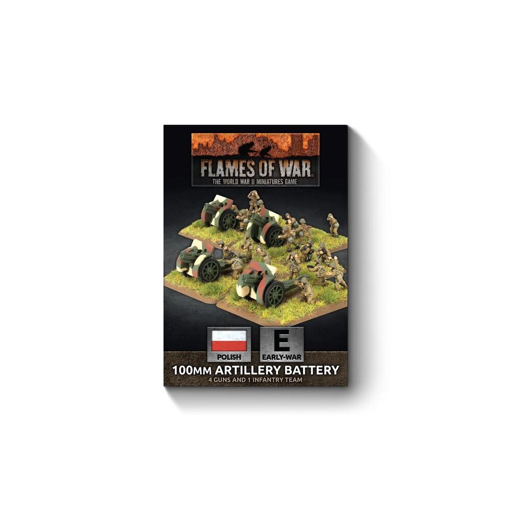Flames of War: Polish EW 100mm Artillery Battery