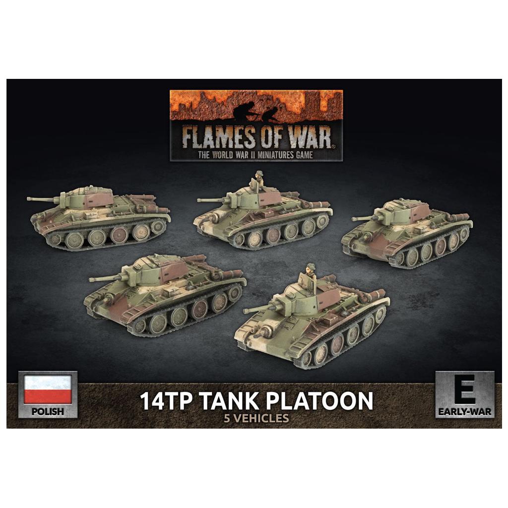 Flames of War: Polish 14TP Tank Platoon