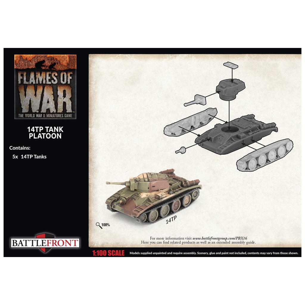 Flames of War: Polish 14TP Tank Platoon_4