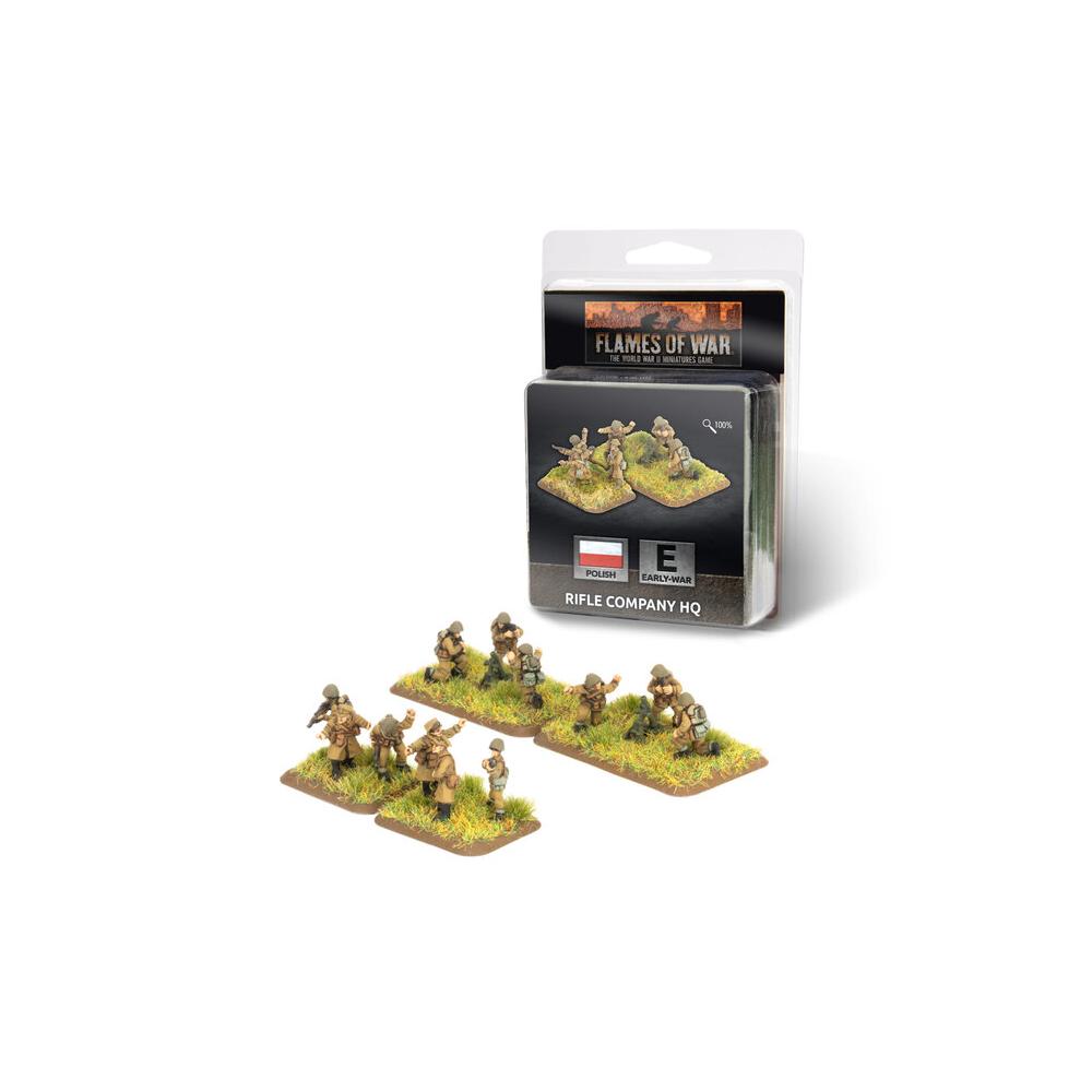 Flames of War: Polish EW Rifle Company HQ