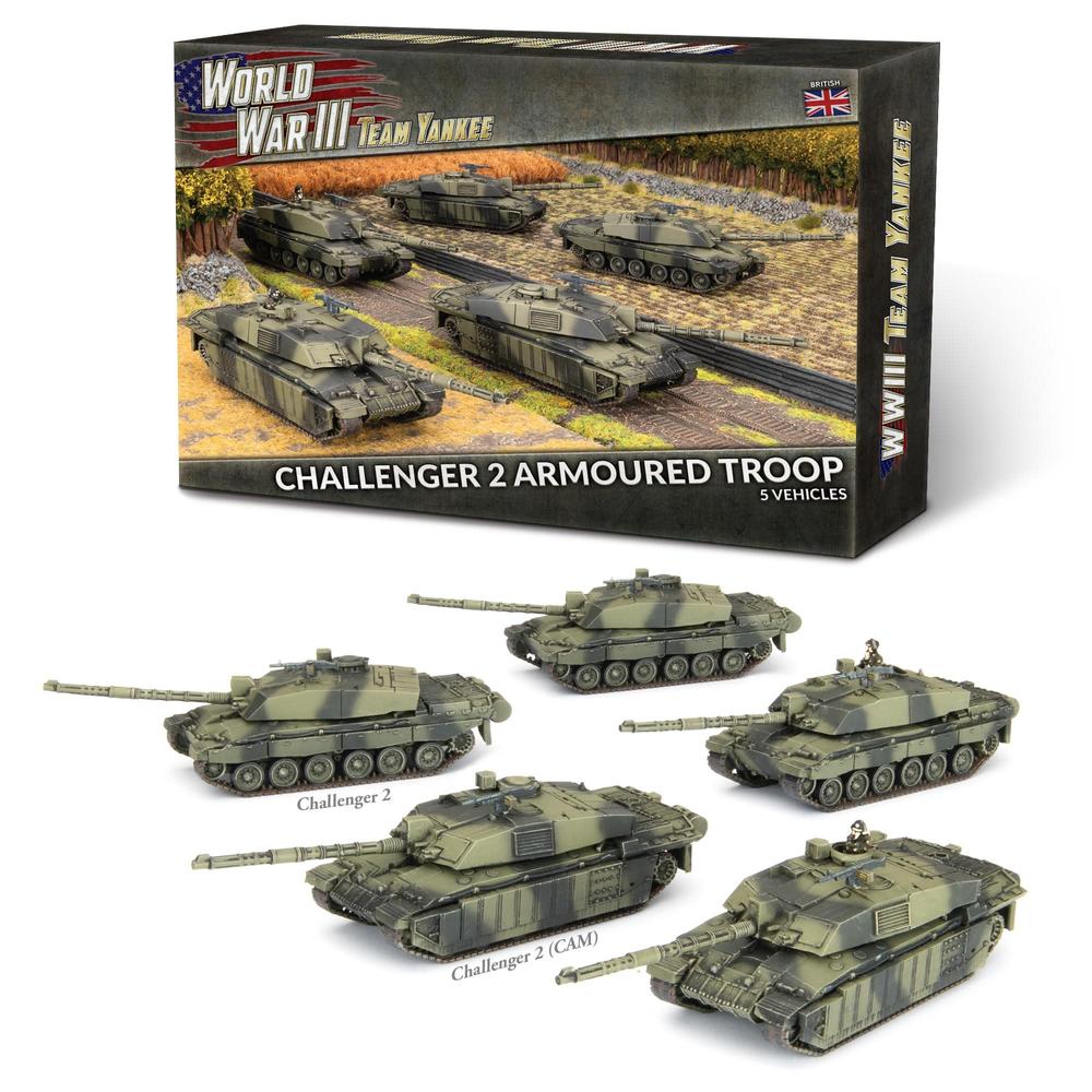 World War III: Challenger 2 (x5 plastic)