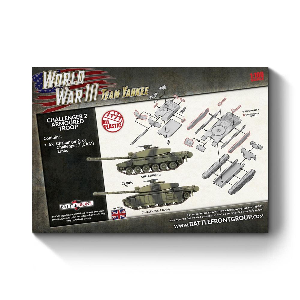 World War III: Challenger 2 (x5 plastic)