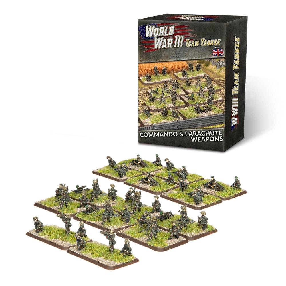 World War III: Commando / Parachute Support Weapons (x54 figs)