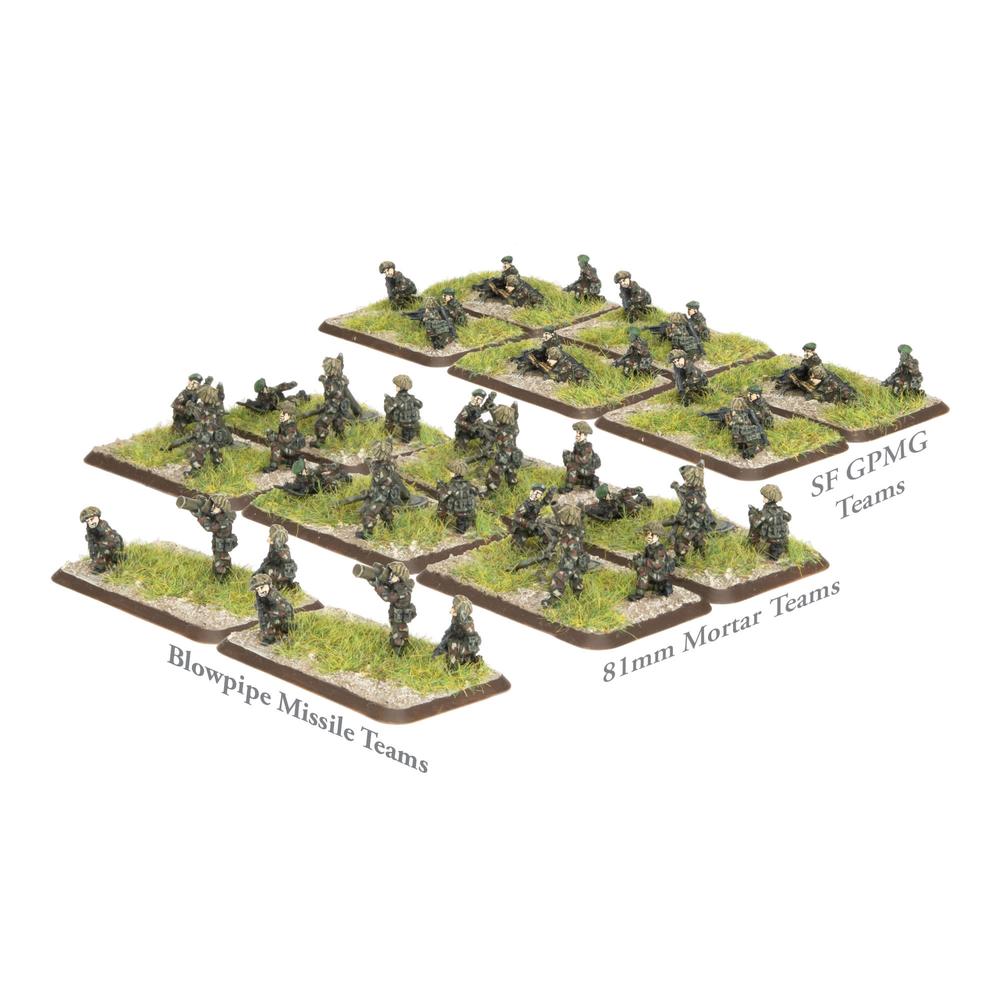 World War III: Commando / Parachute Support Weapons (x54 figs)